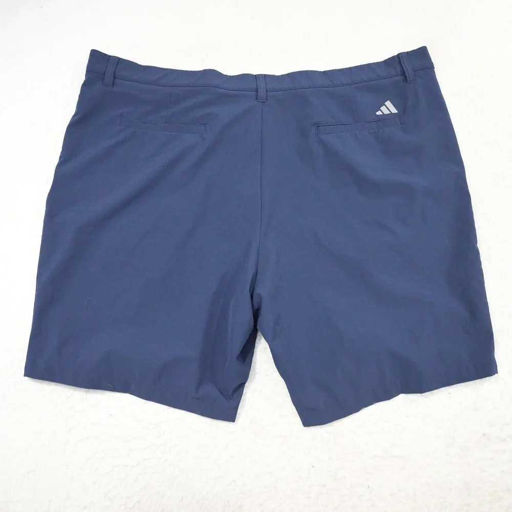 Adidas Golf Shorts Mens‎ 44 Navy Blue Performance Stretch Lightweight Pockets